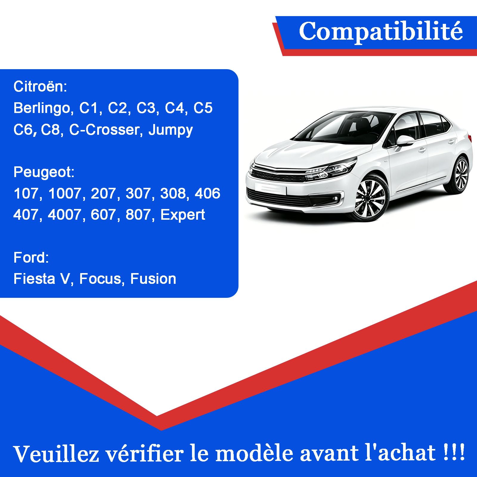 Relais de préchauffage 12V 8 broches Bougie de préchauffage Unité de contrôle Pour Citroën Berlingo Peugeot 206 207 308 Diesel 9640469680 598140