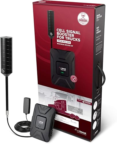 Miniatura 7 de weBoost Drive 4G-X OTR 470210 - Kit de elevador de señal para teléfono celular, mejora la señal de tu teléfono celular hasta 32 veces (renovado)