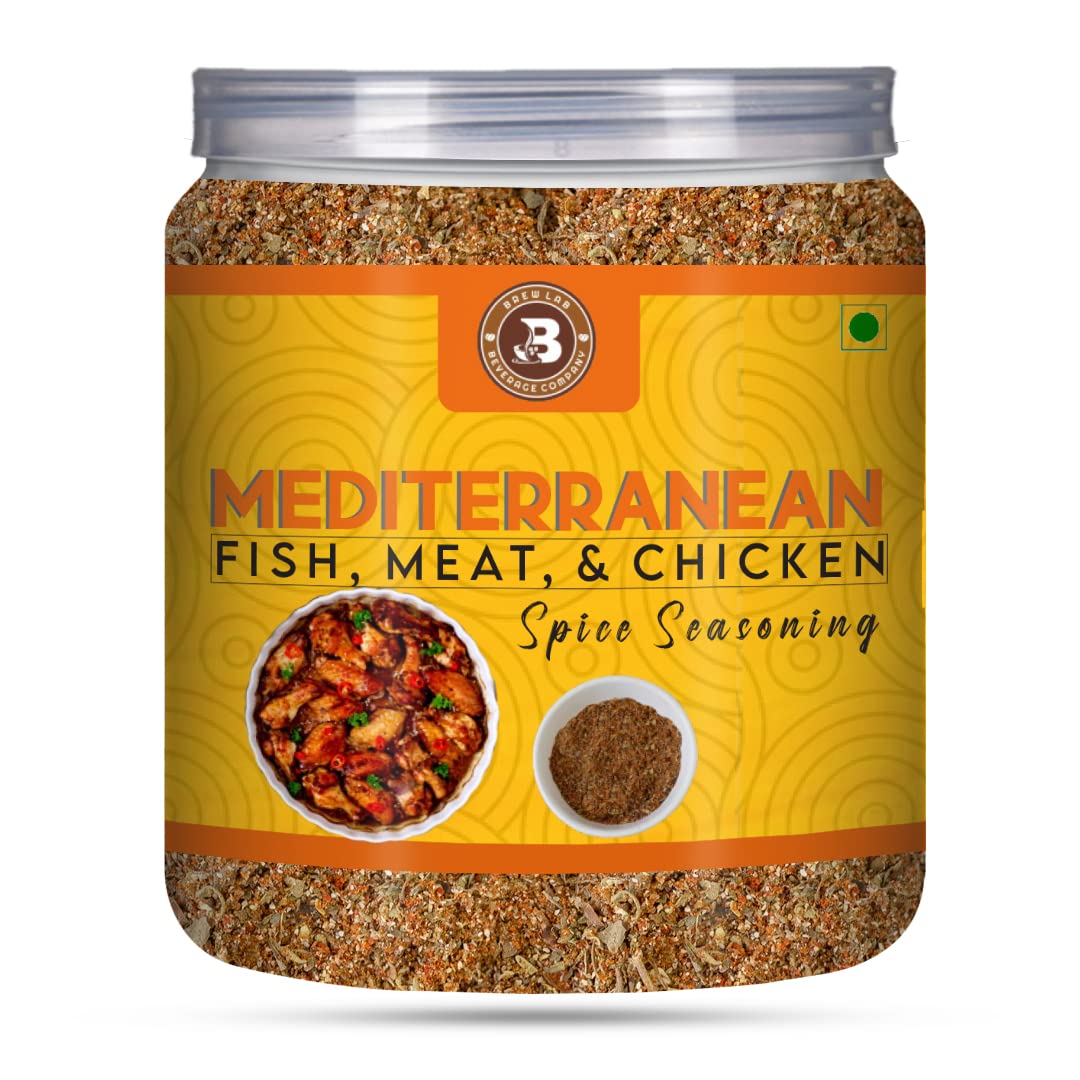 Brew Lab Mediterranean Spices & Seasoning | Mixed Herbs and Masala For Marinade and Grill (250GM) (B09WXN7WQ5) Amazon Price History, Amazon Price Tracker