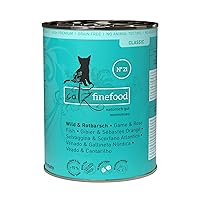 catz finefood N° 21 Wild & Scorfano Cibo per gatti bagnato, raffinato con patate e mirtillo