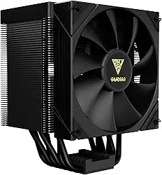 Air Cooler Gamdias Boreas M2-61L Preto com Tela 4.3” IPS LCD Customizável 6 Heatpipes