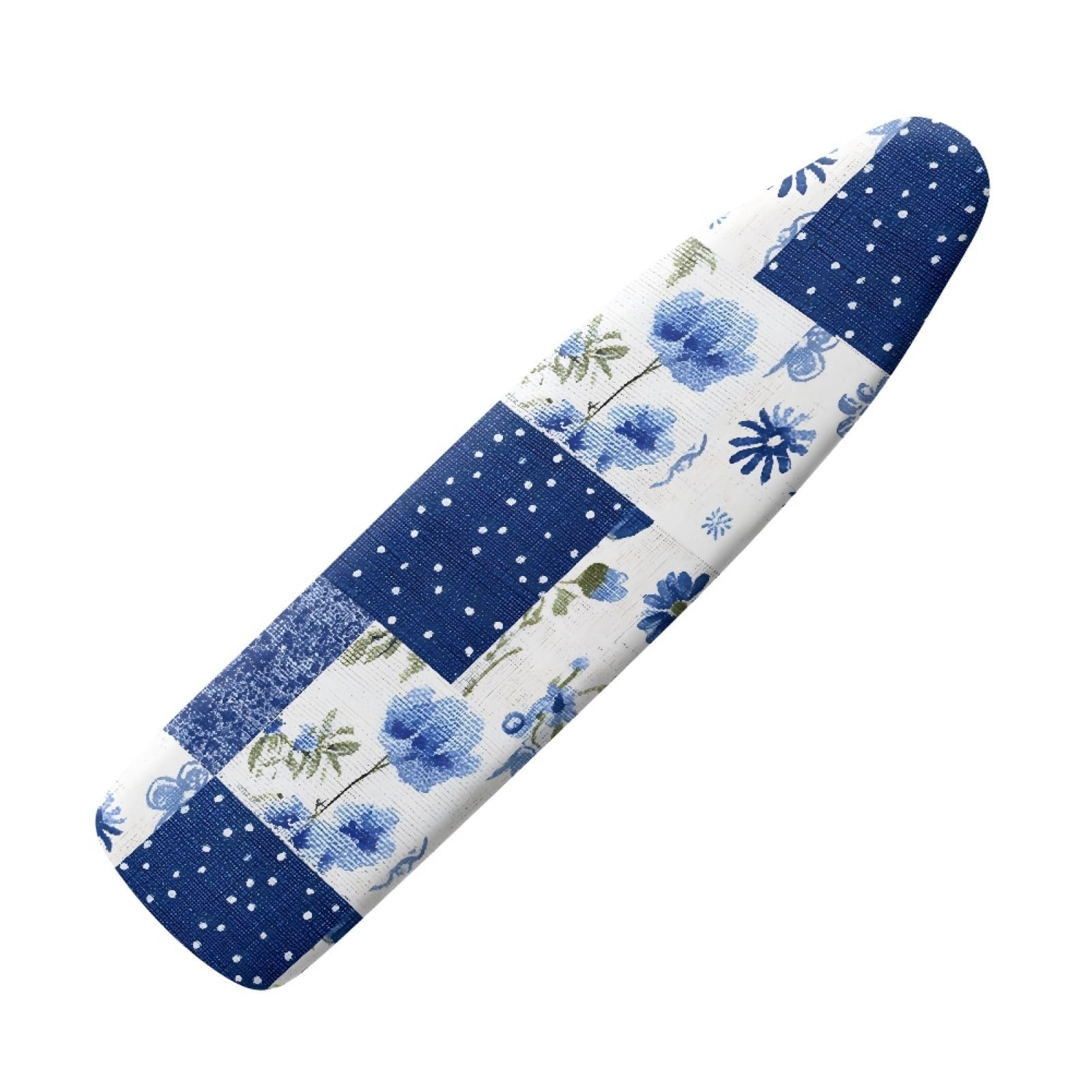 Large ironing board cover 130 x 45 Blue Flower Ironing Board Cover And Thick Padding Easy Fit in Multiple Sizes with Elastic Drawstring,durable,iron board covers fits all,Machine Washable