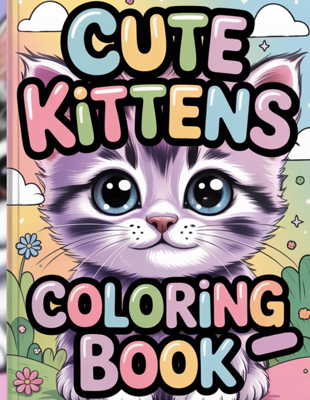 Cute Kittens: Coloring Book