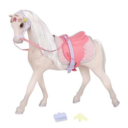 Glitter Girls – 14-Inch Doll Accessories – Starlight - Toy Horse for Girls Age 3 and Up – Children’s Toys , White