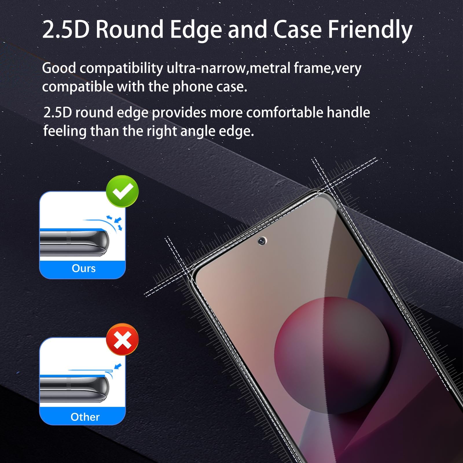 2 Pellicole Privacy In Vetro Temperato 9H Per Xiaomi Redmi Note 12 5G / Poco X5 - Antispia, Anti-graffio, Senza Bolle