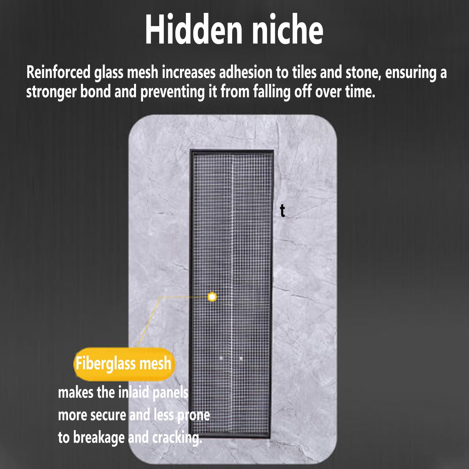 Porta carta igienica da incasso con scopino integrato, chiusura elastica, in acciaio inox 304, design nascosto per ristrutturazione bagno