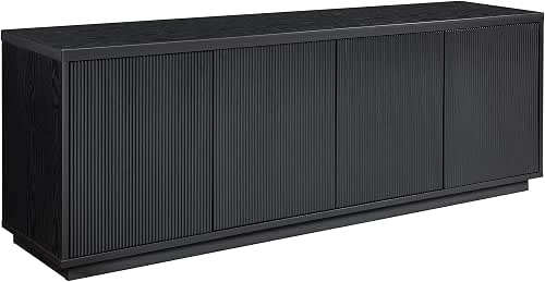 Henn&Hart Fluted TV Stand for TVs up to 75" with