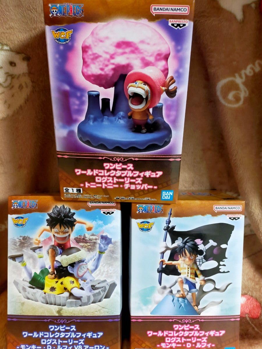 Amazon.co.jp: 3種セット ワンピ ース ワールドコレクタブルフィギュア  