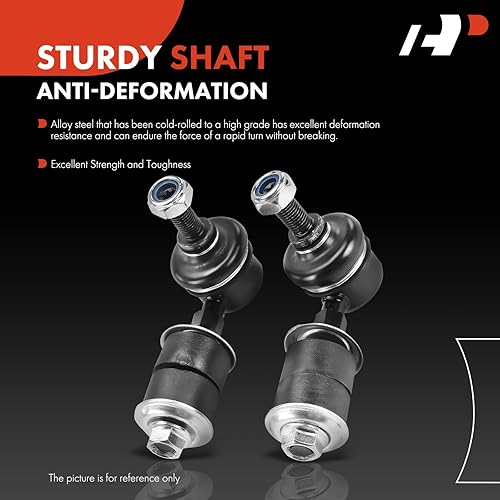 Miniatura 3 de A-Premium 2 piezas de barra estabilizadora delantera o trasera compatible con Dodge Stealth 1991-1996 y Mitsubishi Eclipse 1991-1994, 3000GT