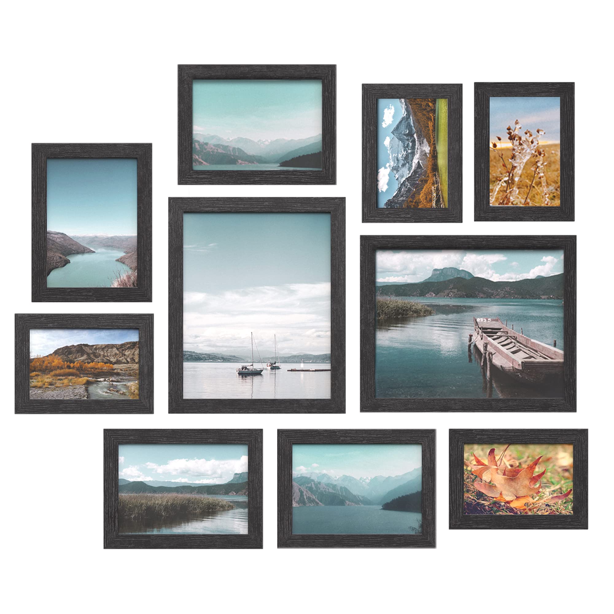 Buy SONGMICS Picture Frames, 10 Pack Collage Picture Frames with Two