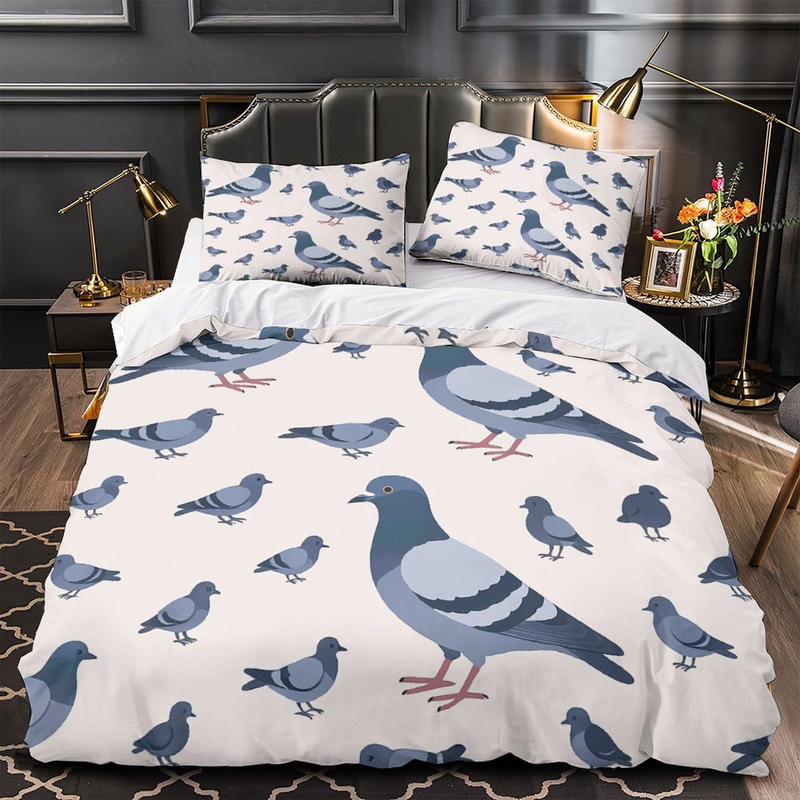 Housse de couette pepperoni insuffle une ambiance pop et ludique dans votre chambre ado