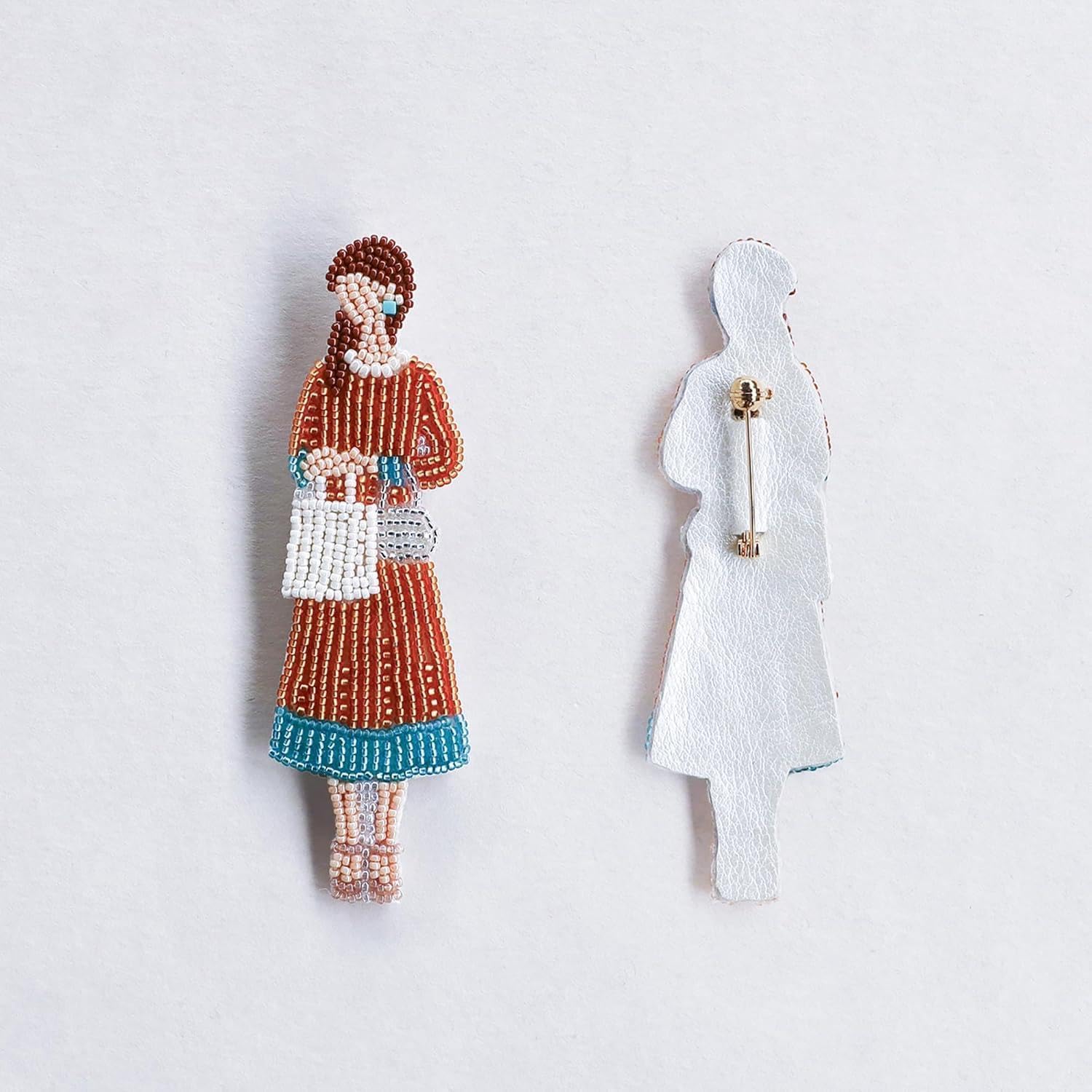 Miyuki HCA14//11 Bead Kit, Going Out Brooch Kit