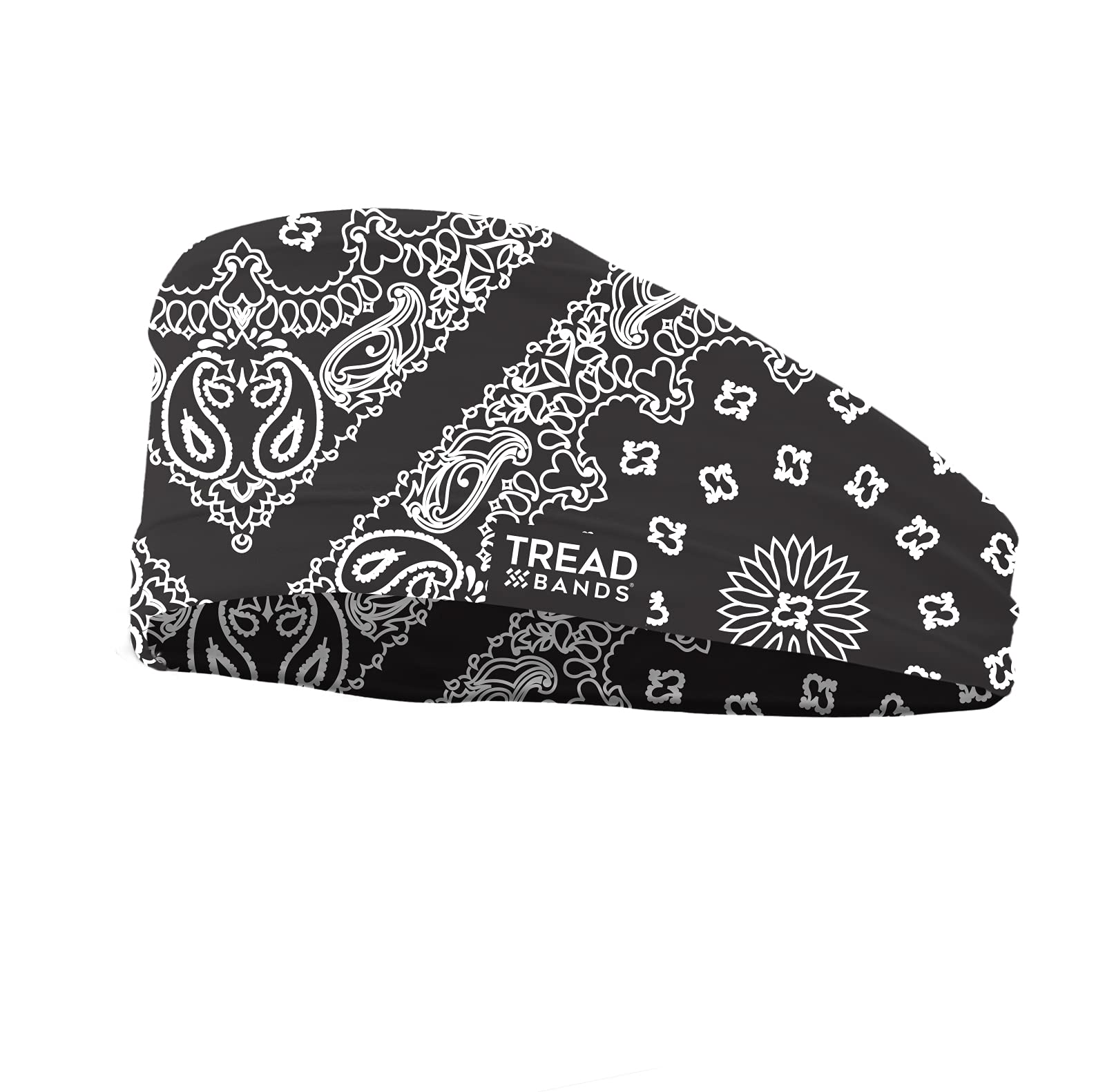 TreadBands Off Road Loop Headbands (Black Bandana)-image-38