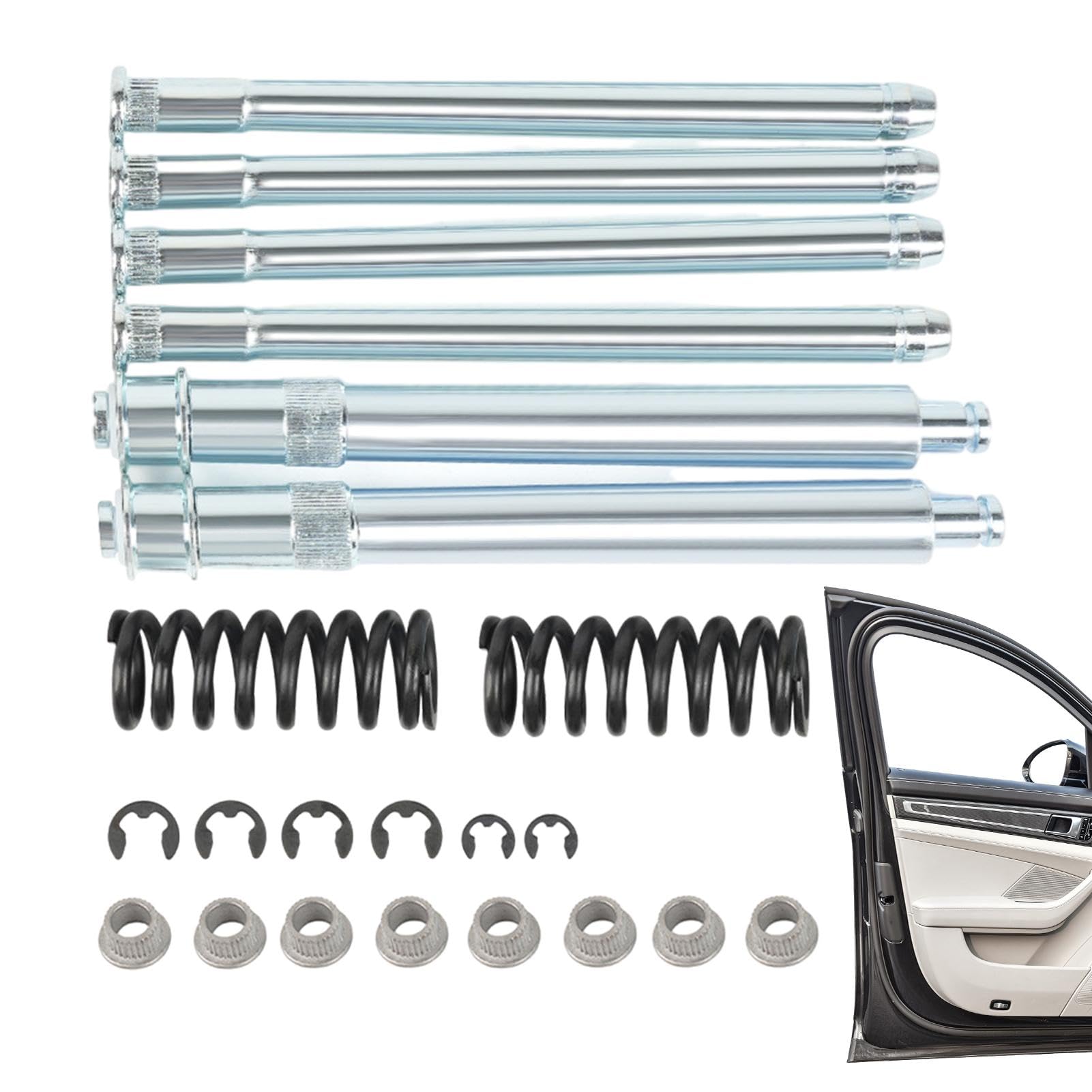 お得，正規品 ヒンジピン＆ブッシングセット フロントドア1枚分 DORMAN 2本set 取説付 88-99年 C1500 K1500 サバーバン タホ ブレイザー エスカレード