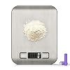 Orret Home Digital Kitchen Scale – Precision Scale with Stainless Steel Surface, 5 kg Capacity, Tare Feature, LCD Screen, 5 Unit Conversion, Battery Powered, Digital Scale