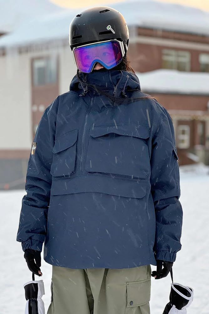 Amazon.com: GSOU SNOW Men Ski Jacket Snowboard Coat Snow Pullover