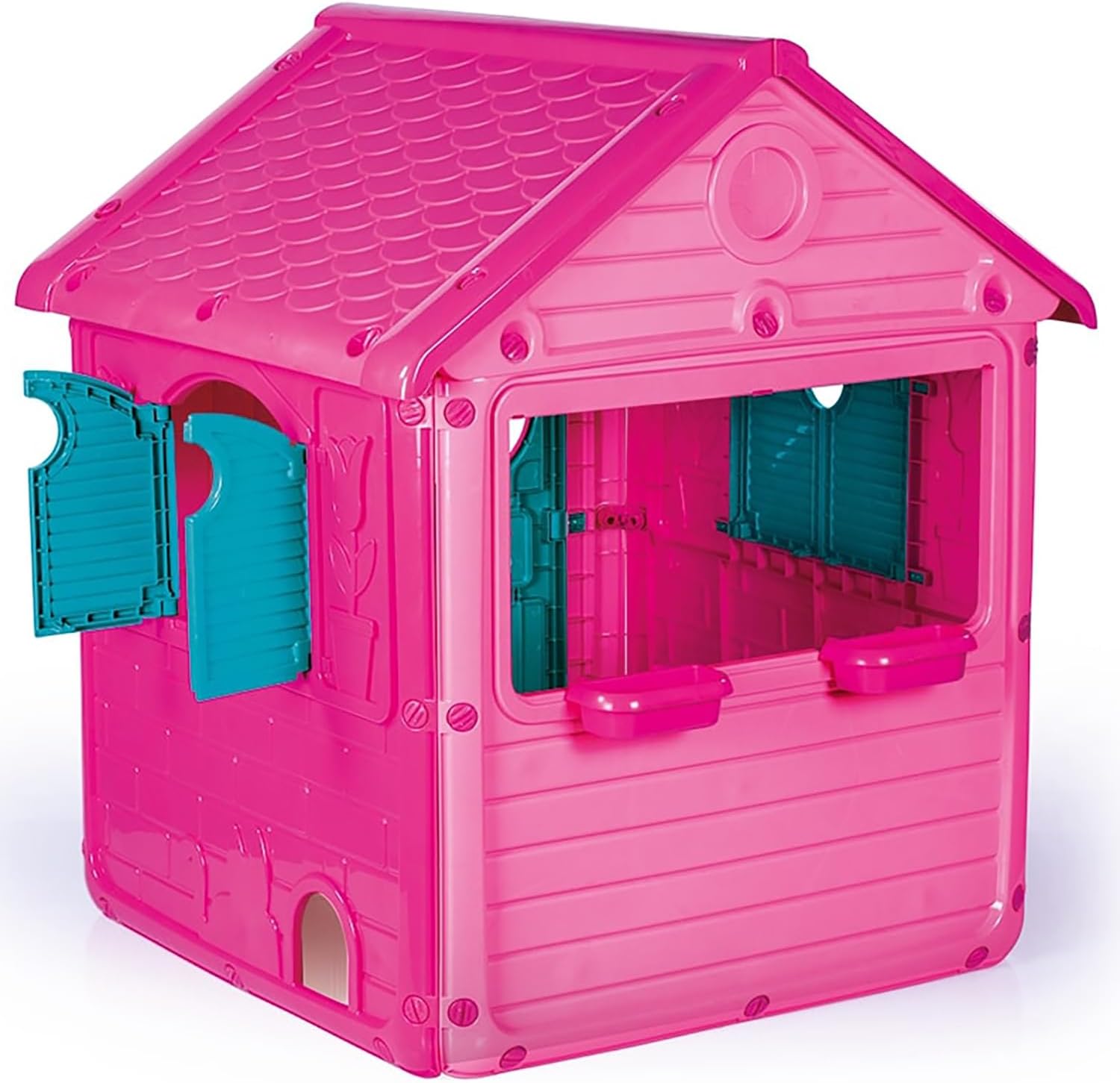 DOLU: My First House: Pink & Unicorn - Themed Childrens Toy Playhouse, Indoor & Outdoor, Pretend Play, Waterproof, Easy Clean, Toddlers & Kids Ages 2+