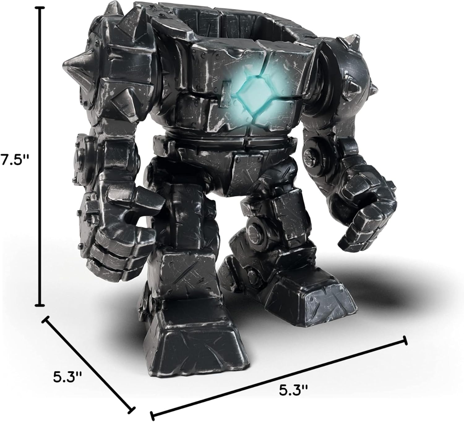 Schleich Eldrador 3-Piece Monster Robot Toy for Boys and Girls Ages 7+, Eldrador Mini Creatures Shadow Ice Robot,Multi