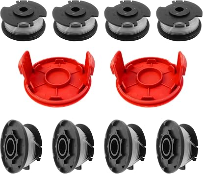 10Pcs Weed Eater Spool String Replacement for Hyper Tough Compatible with HT22-401-03-05&HT19-401-003-06 17FT Weed Eater String for Hyper Tough 20V Max String Trimmers 10