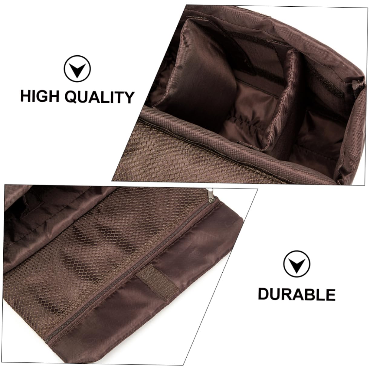 Tofficu 2 Piezas Bolso de Cámara Profesional Compartimento Bolsa de Transporte para Lentes y Accesorios Fotográficos Diseño Simple y Seguro para y Almacenamiento de y Objetivos