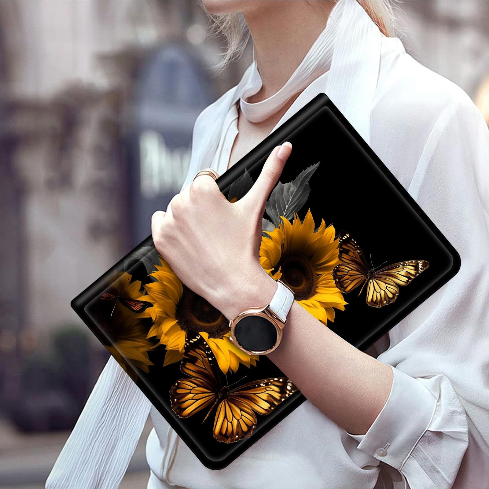 Case For Lenovo Tab M10 FHD Plus 10.3" [2nd Gen] 2020,Slim PU Leather Smart Cases Covers With Auto Wake/Sleep For Lenovo M10 Plus 10.3 Inch(TB-X606F/TB-X606X),Art Butterfly