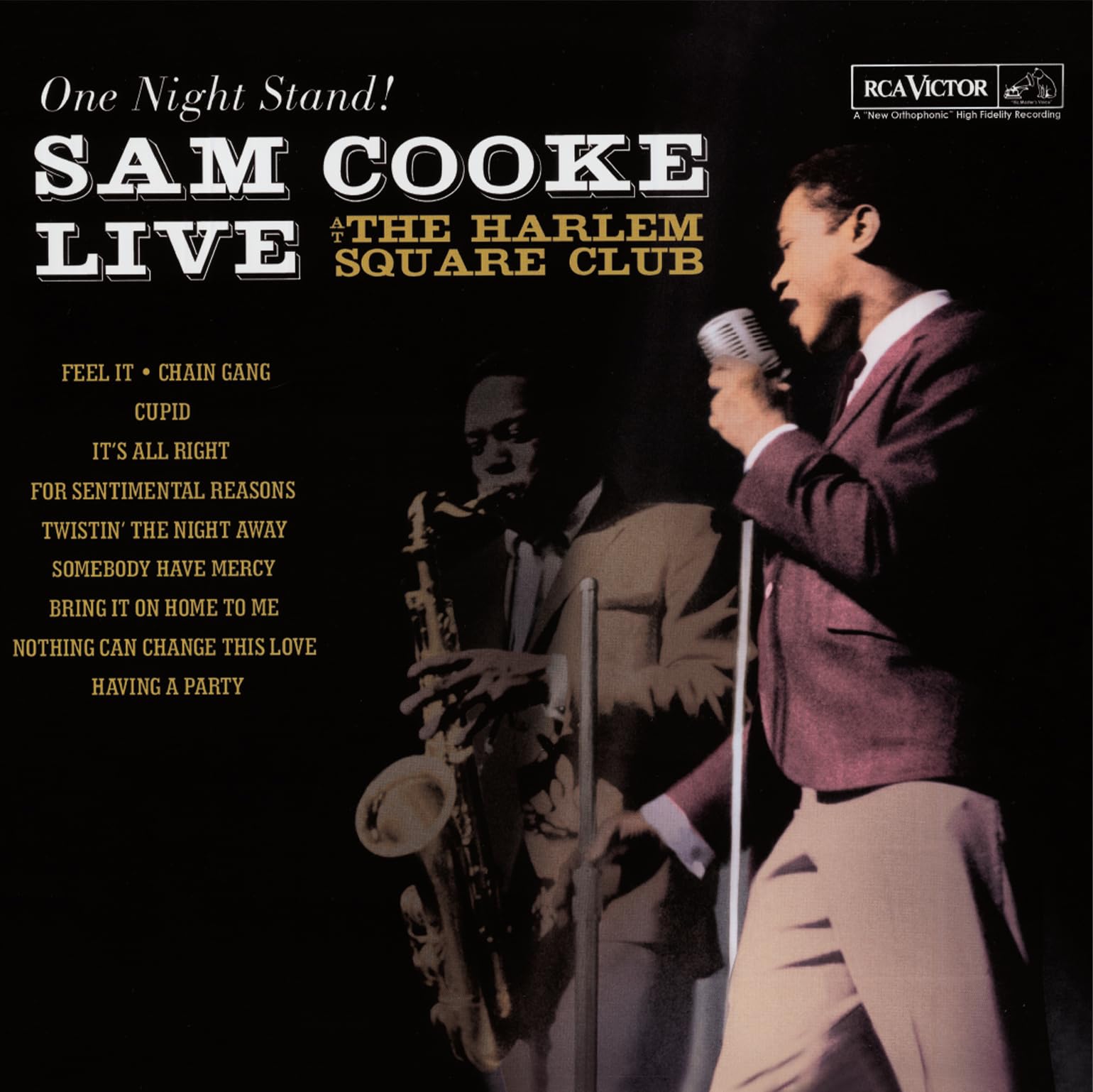 Sam Cooke Live At the Harlem Square LP Vinyl NEW