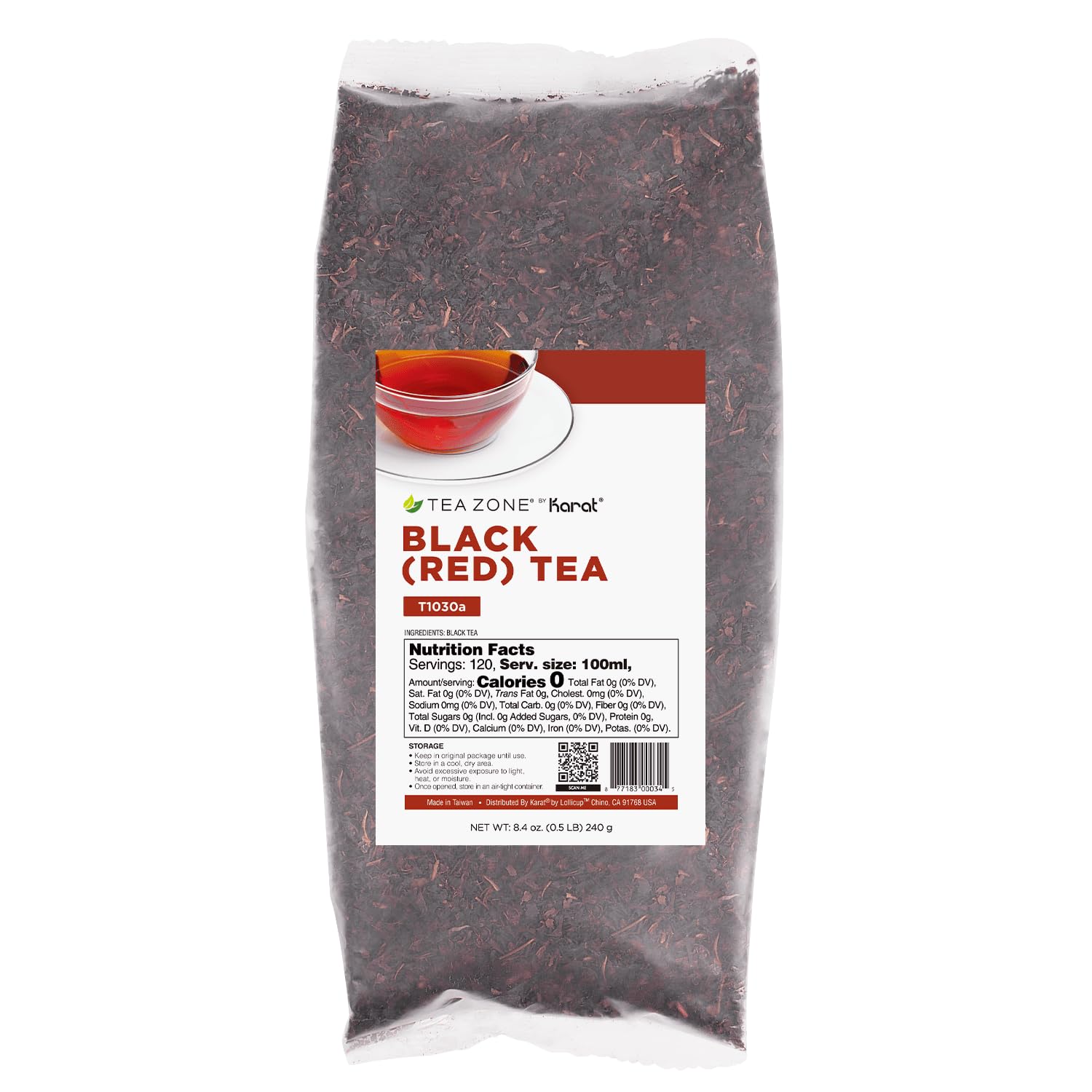 Tea Zone Tea Zone Black (Red) Tea - Bag 8.5oz bag