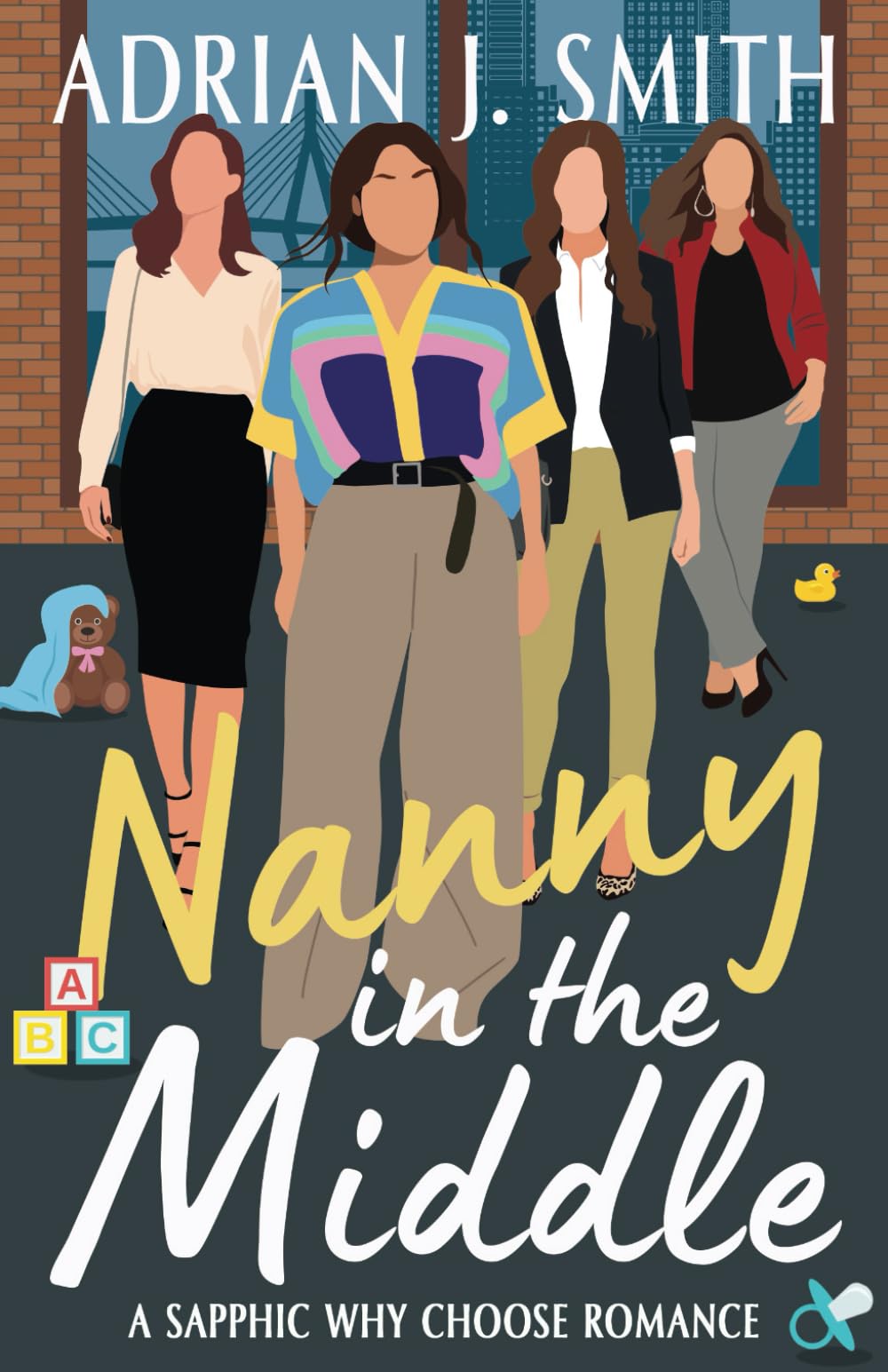 Nanny in the Middle: a sapphic why choose romance (Love in Massachusetts)