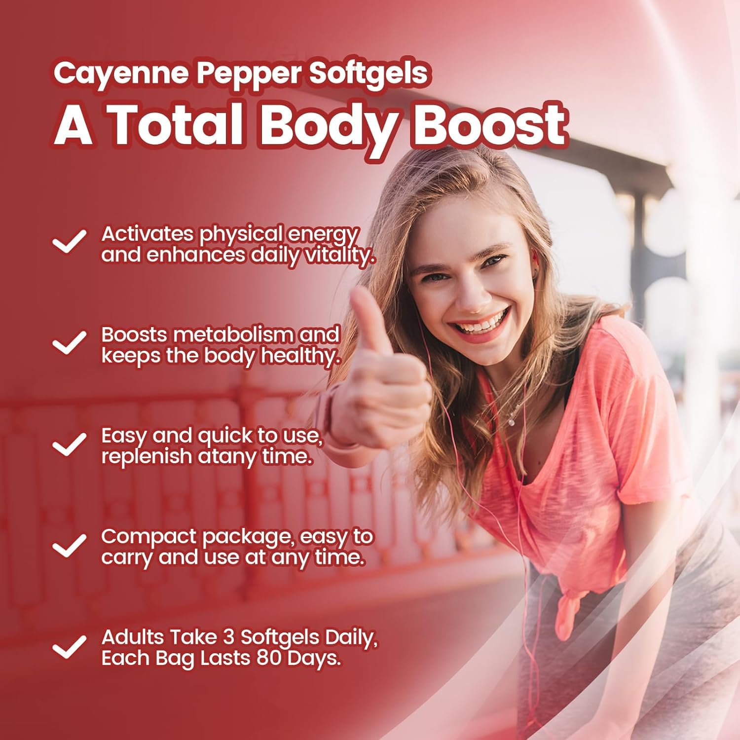 Cayenne-Pfeffer, unterstützt die Gesundheit der Beinvenen, des Herzens und der Blutgefäße, ohne Zusatzstoffe, gentechnikfrei