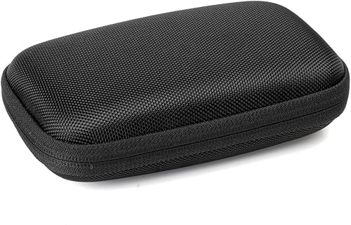 Miniatura 2 de WGear Funda semirrígida diseñada para RAVPower Power Banks RAVPower 22000 cargador portátil, bolsillo de malla para cable, correa elástica de