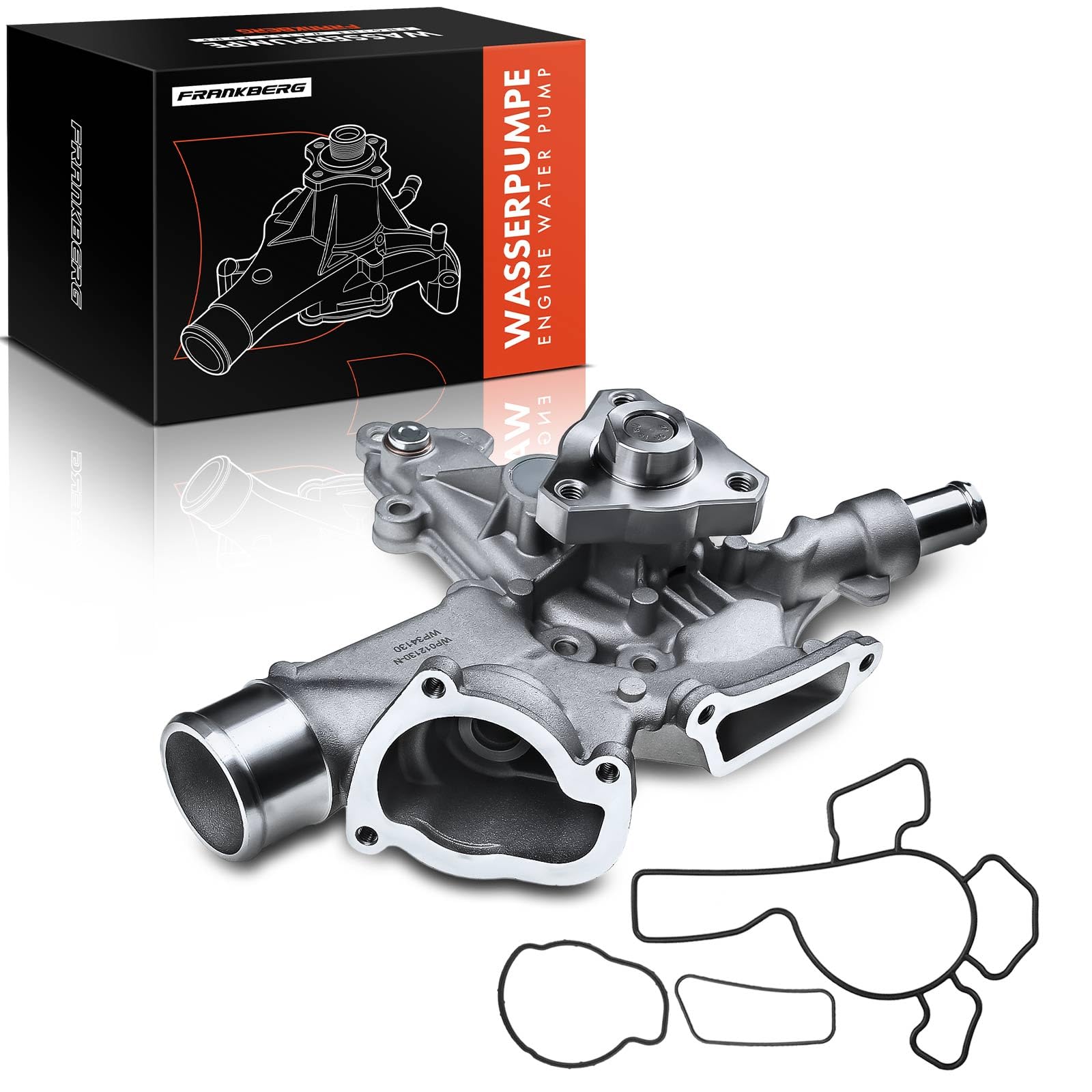 Frankberg Wasserpumpe Mit Dichtung Kompatibel mit Astra G Stufenheck F69 1.2L 2000-2005 Corsa C F08 F68 1.0L 1.2L 2000-2009 Agila (A) H00 1.0L 2003-2007 Replace# 1334130