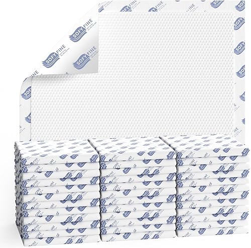 Miniatura 11 de Almohadillas de cama desechables extra grandes de 36 x 48 pulgadas (20 unidades) para adultos, almohadillas gruesas de alta calidad resistentes al