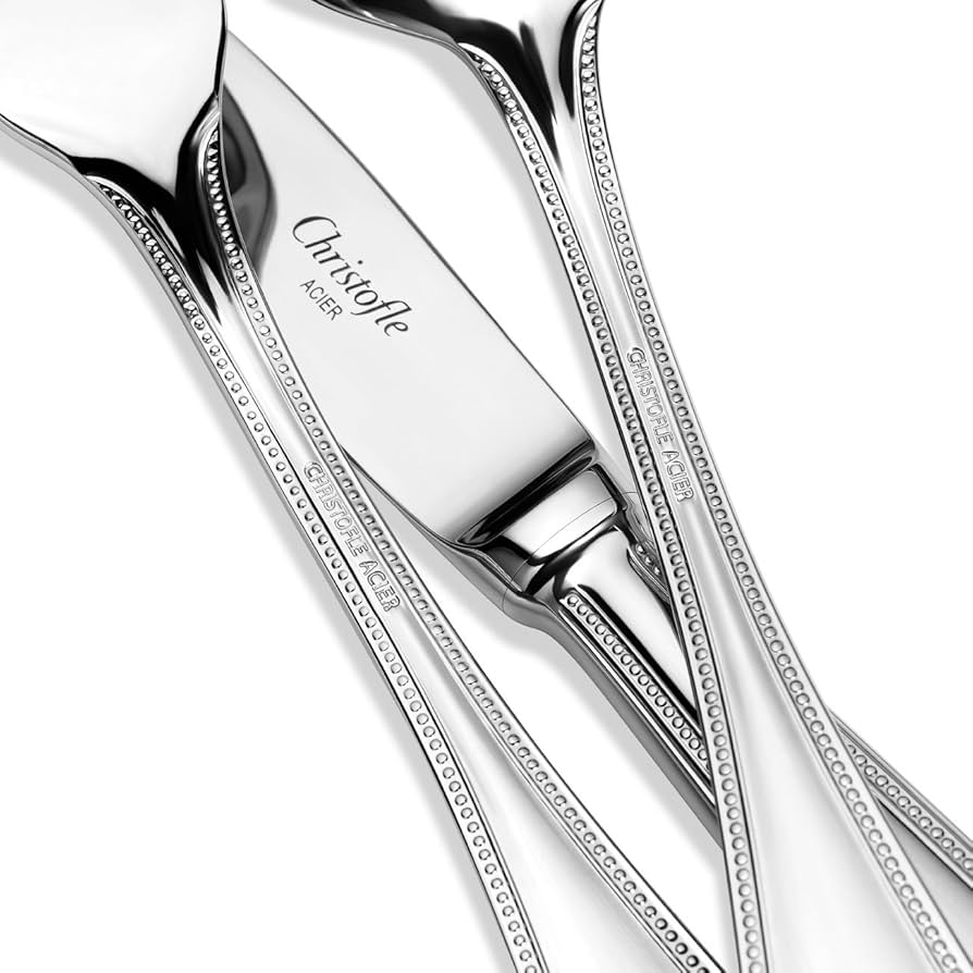 Amazon.com | Christofle CH24-05-185 Perles II Stainless Steel 5