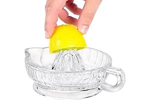 YGHQAP Glass Lemon Squeezer: Extract Every Drop of Citrusy Goodness