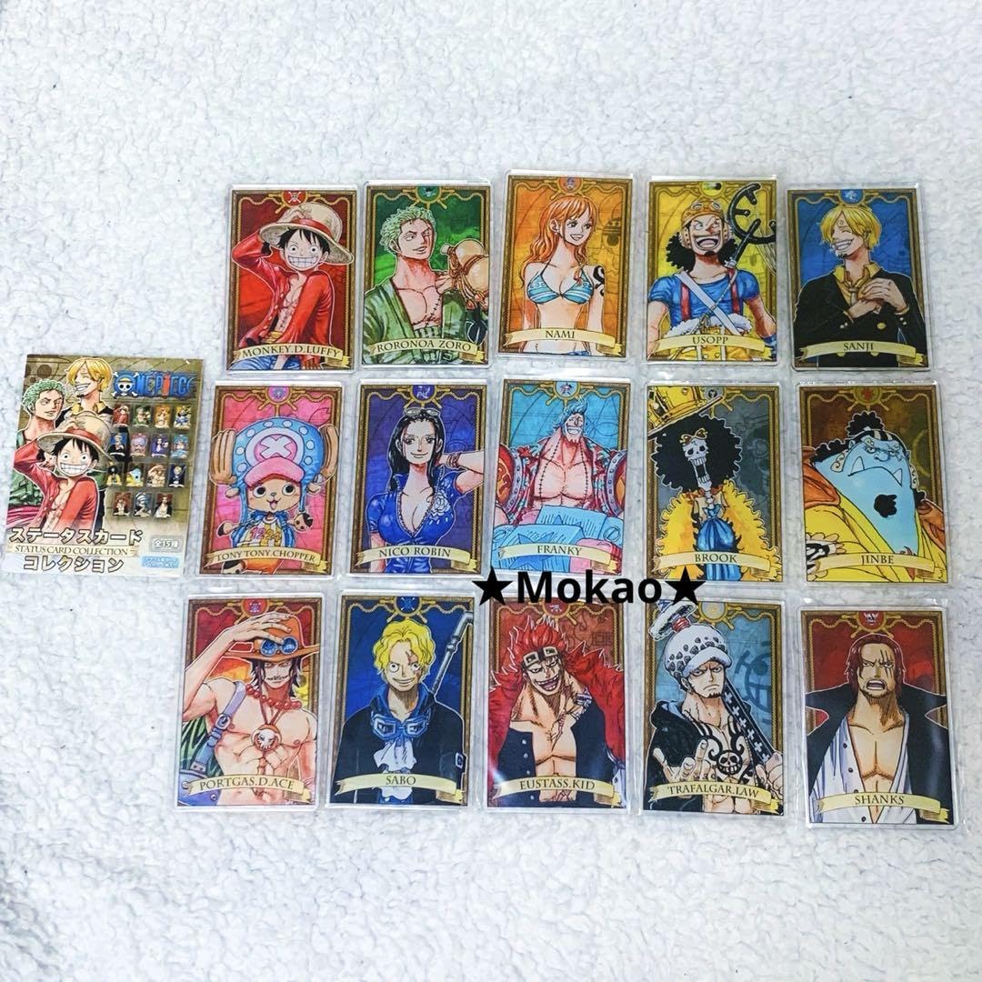 ワンピース ステータスカード まとめ売り Amazon.co.jp: ワンピ ース ステータスカードコレクション第1弾 全種類