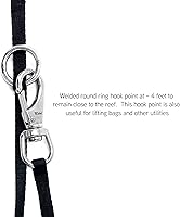 Vista 4 de WICKED Buceo 316 Gancho de arrecife multipunto de acero inoxidable 4-6 pies de longitud