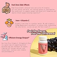 Vista 6 de Bisglicinato Hierro + Magnesio con Vitaminas 180 Cápsulas