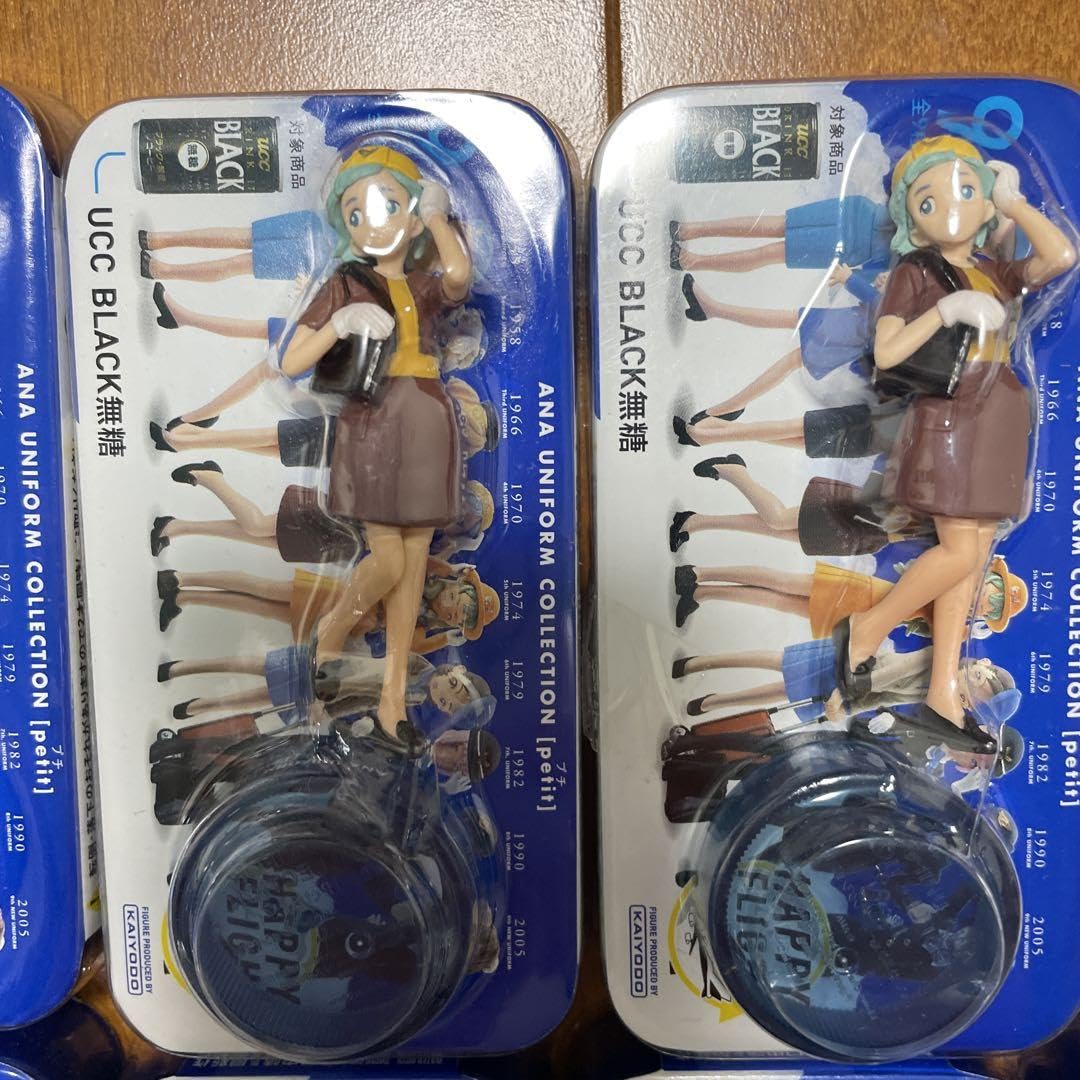 Amazon.co.jp: 海洋堂 ANA ユニフォームコレクション プチ 全9種2