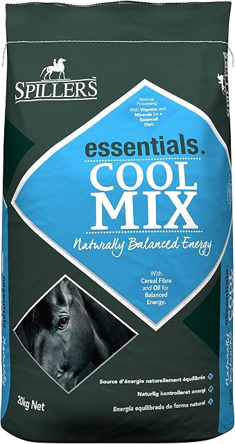 SPILLERS Cool Mix Horse Feed 20KG  Naturally Balanced Energy Horse Food for Horses and Ponies  Horse Feed for Long Term Health