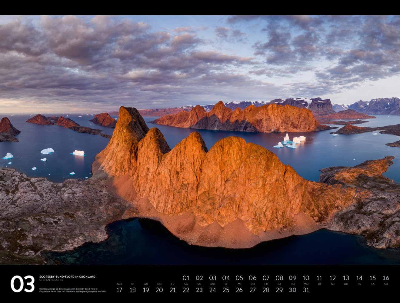 Nordische Welten - Signature Kalender 2025 - Hochwertiger Skandinavien-Kalender im großen Querformat (66x50 cm), Island, Färöer, Grönland, Norwegen
