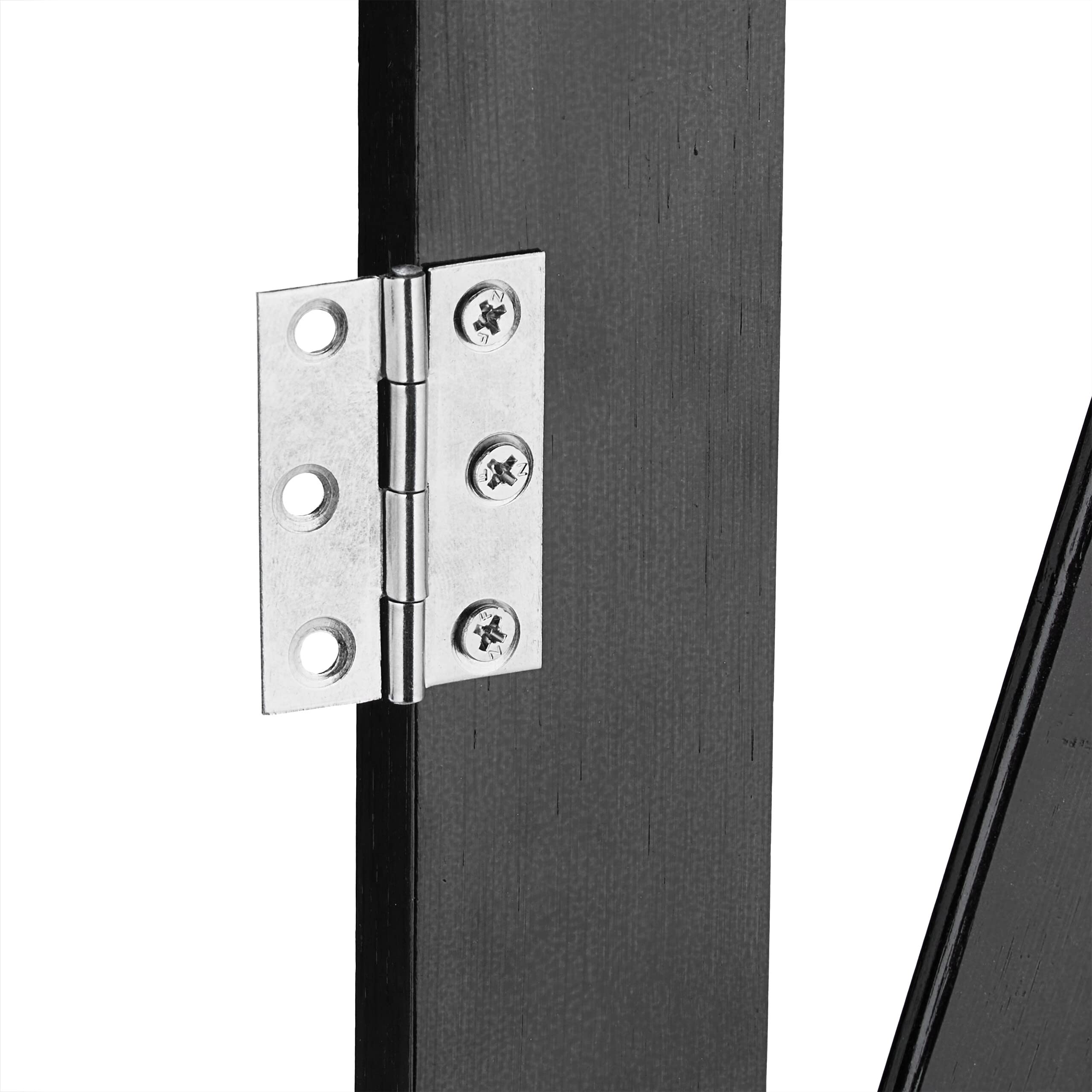 Relaxdays Barrière de sécurité pour Chiens, Jusqu’à 140 cm, 87-97 cm de Haut, Bambou, Animaux, escaliers & Porte, Noir