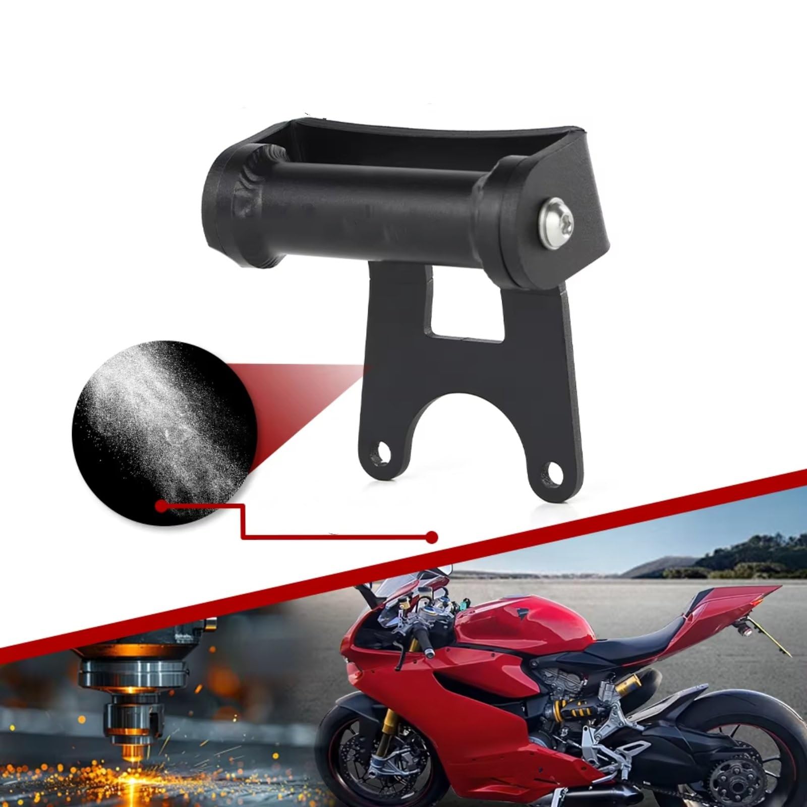 Support Telephone Compatible avec Ducati pour Panigale 1299 2015 2016 2017 Support De Navigation GPS Et Support De Téléphone pour Moto