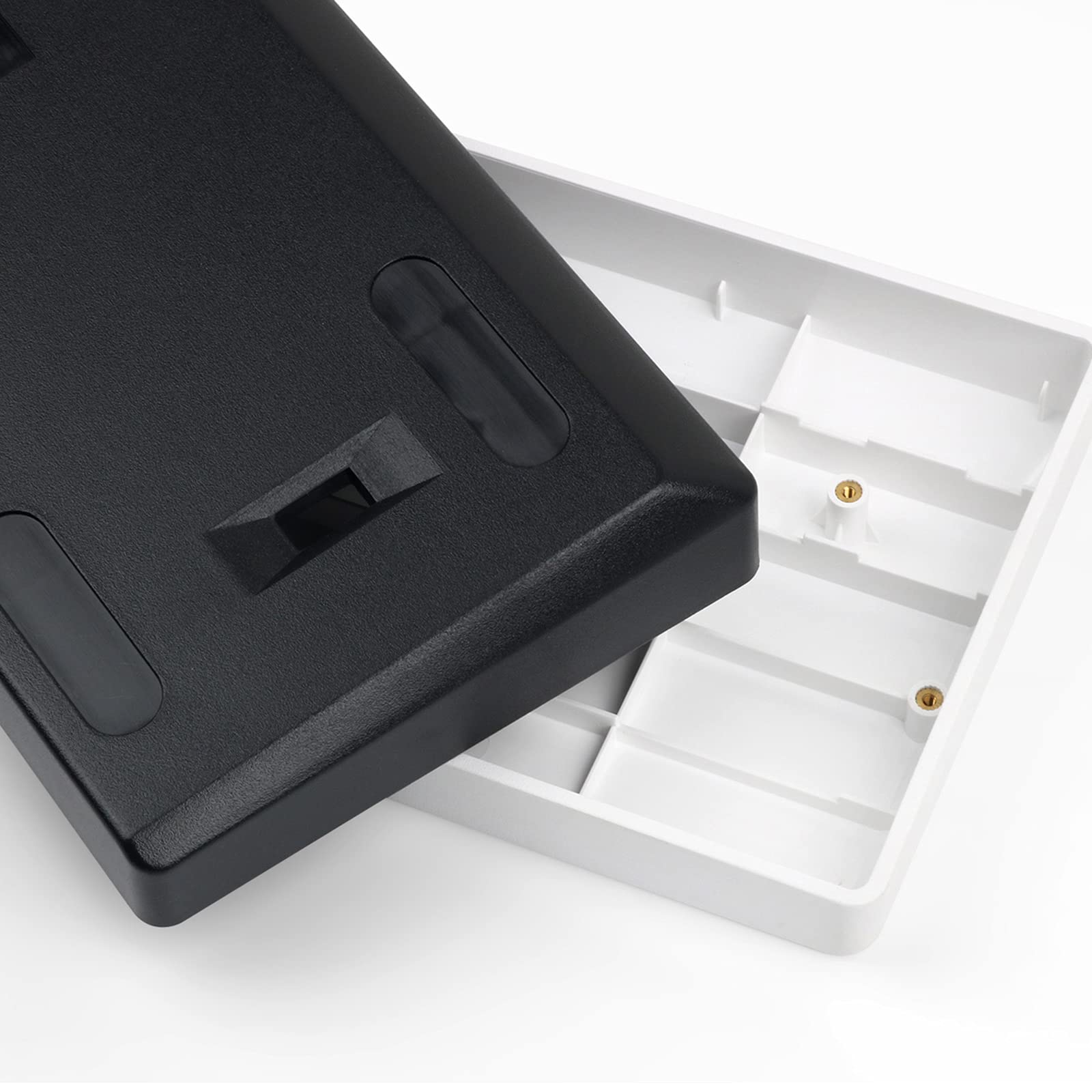 Amazon | KESOTO 60% コンパクト耐久性のあるプラスチックキーボード