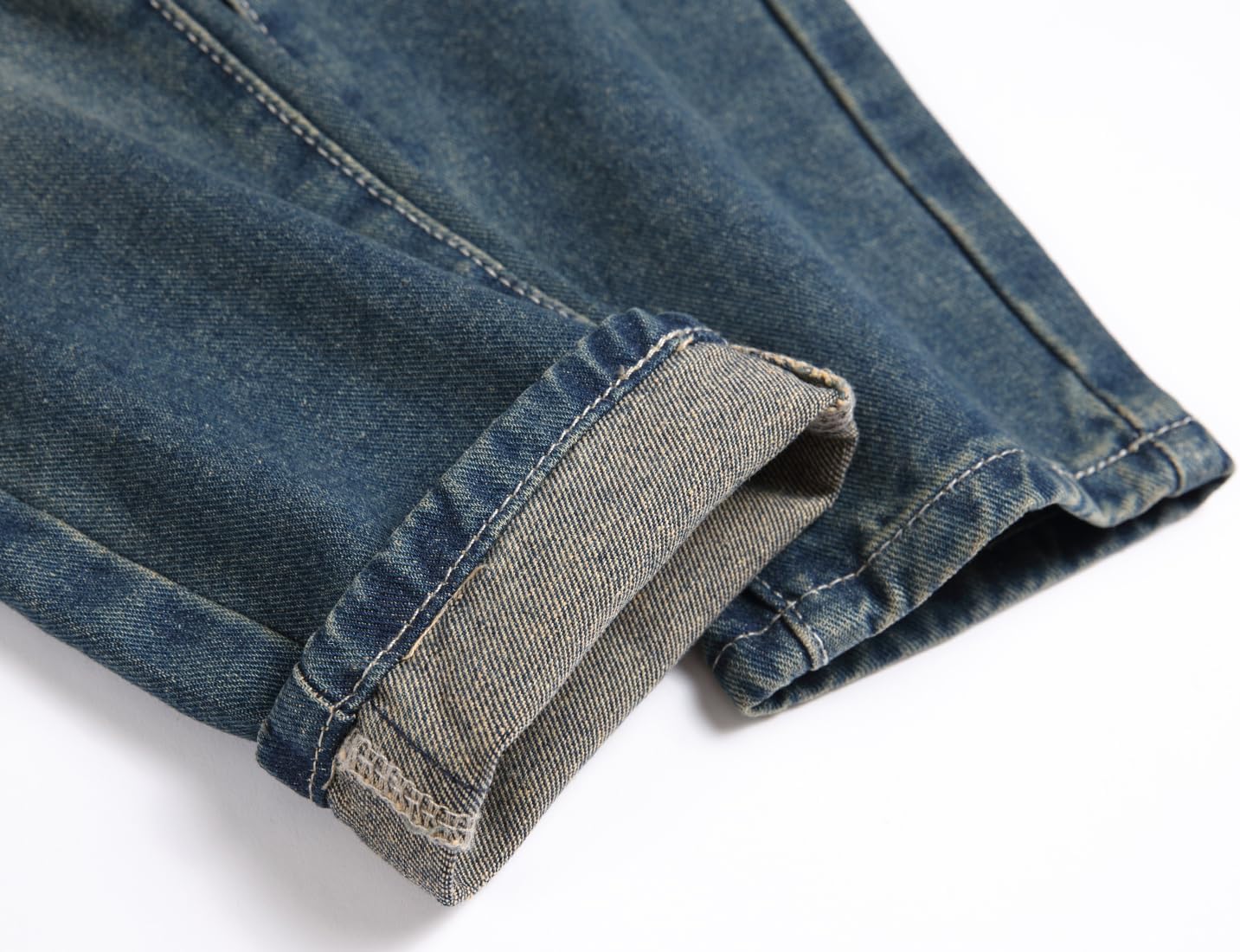 Boy's Ripped Jeans Stacked Skinny Fit Destroyed Distressed Fashion Comfy Denim Jeans Pants - Image 7