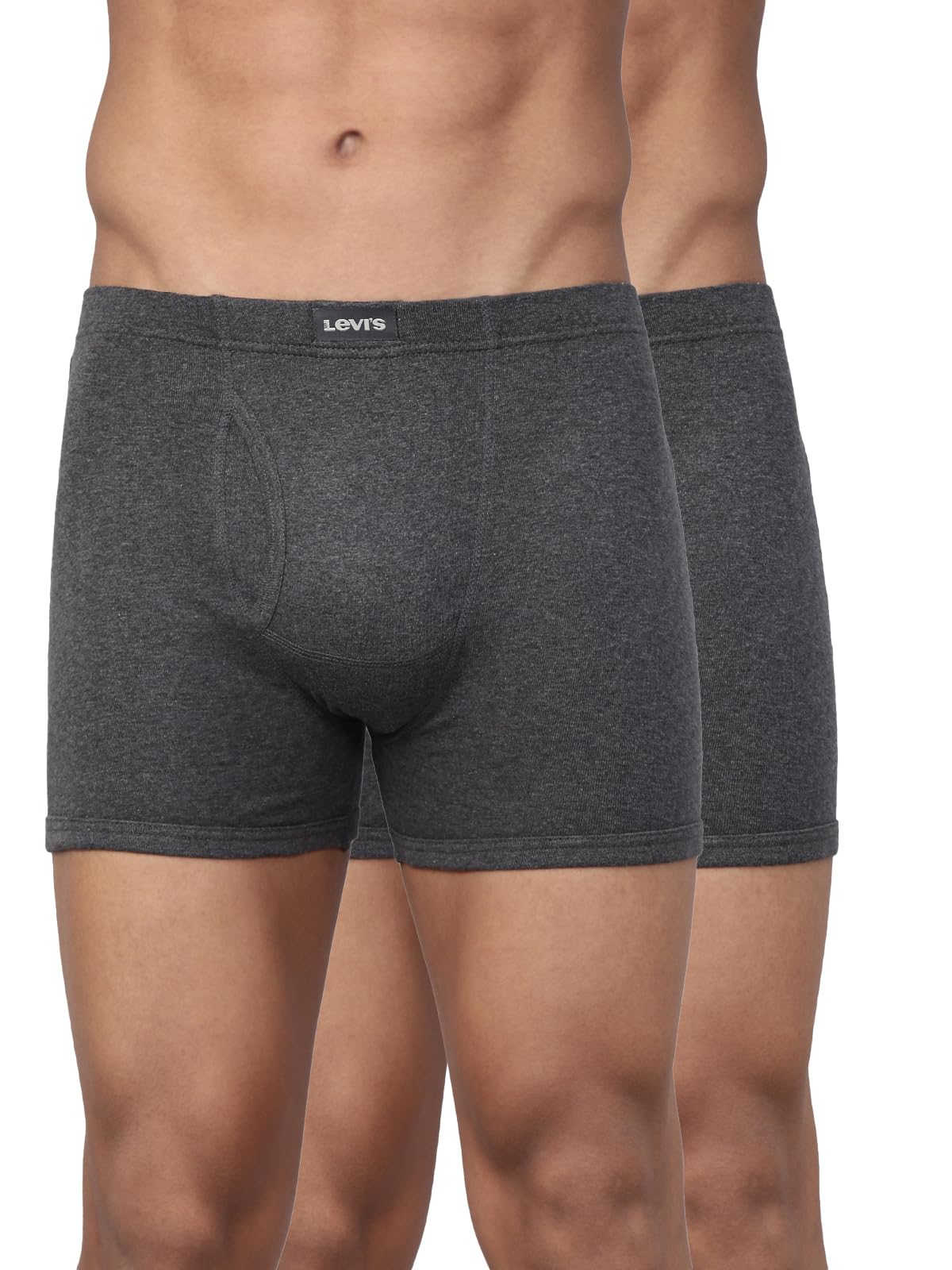 levi's Men's Cotton Style #010 Comfort Regular Fit Solid Boxer Brief-picture-21