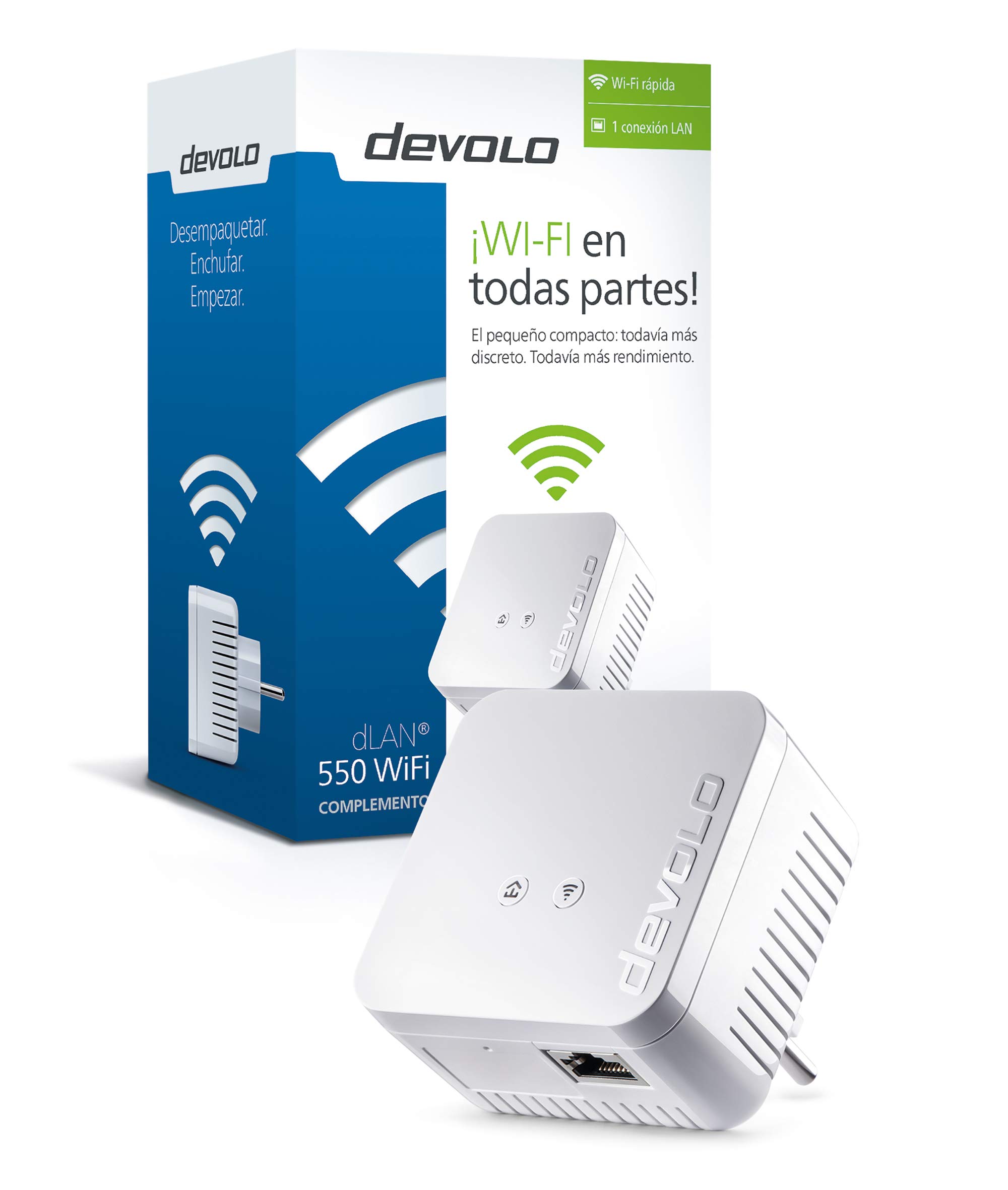 Plc Tp-link Devolo DLAN 550 WiFi Kit PLC Powerline (500 Mbps,