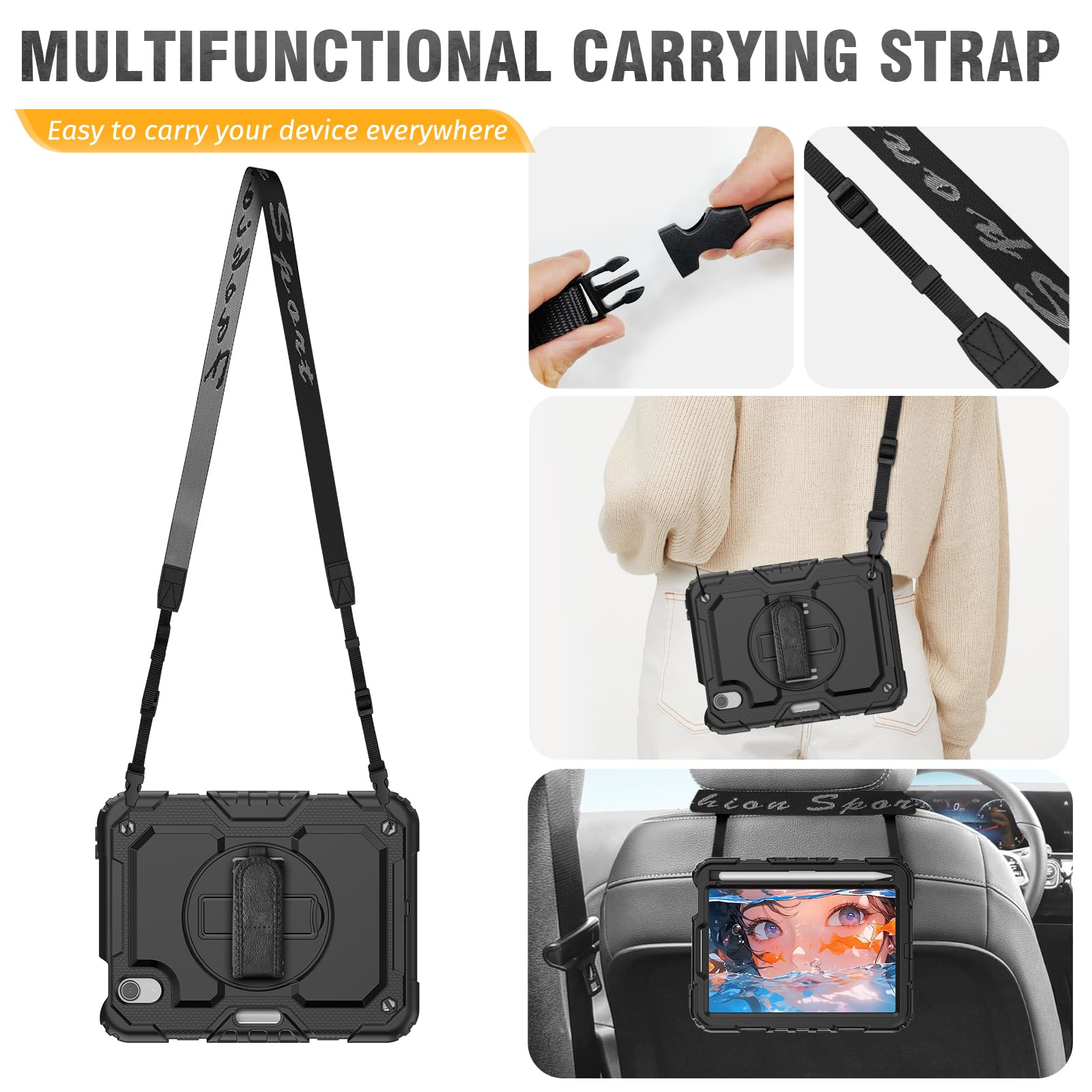 Amazon.co.jp: HXCASEAC iPad mini 7 (A17 pro 2024) / Mini 6 8.3