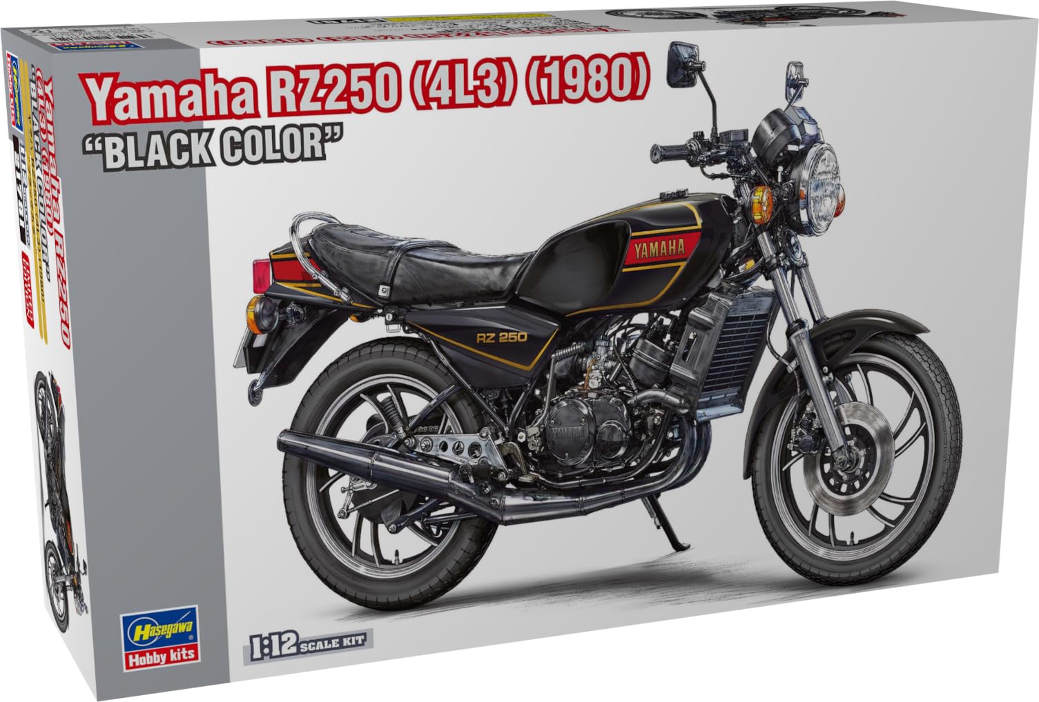 Amazon | ハセガワ 1/12 ヤマハ RZ250 (4L3) (1980) “ブラックカラー