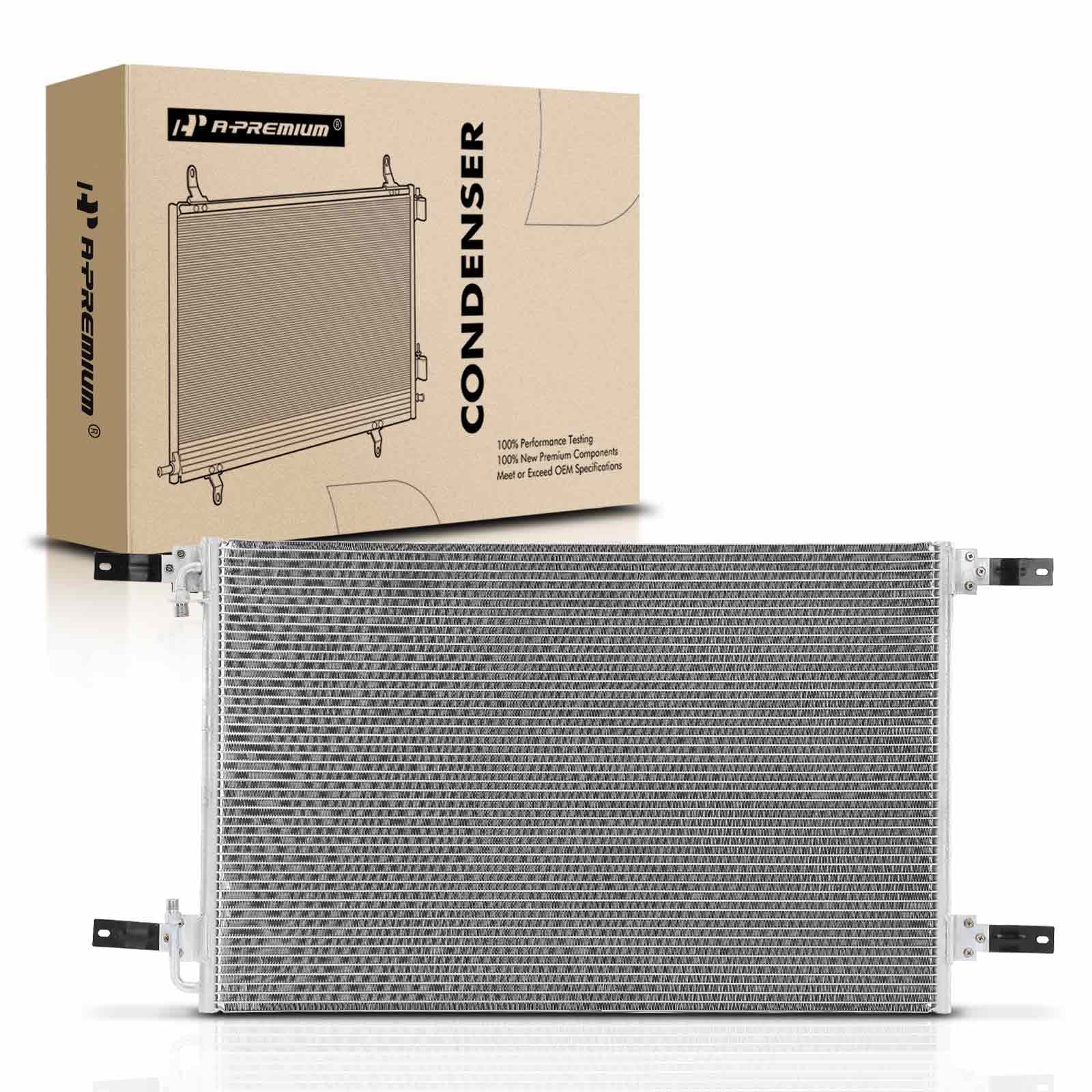 Photo 1 of A-Premium Air Conditioning A/C Condenser Compatible with Freightliner Coronado 2001-2001, 14.6L 15.8L, Replace# A2242084002, A2272250001