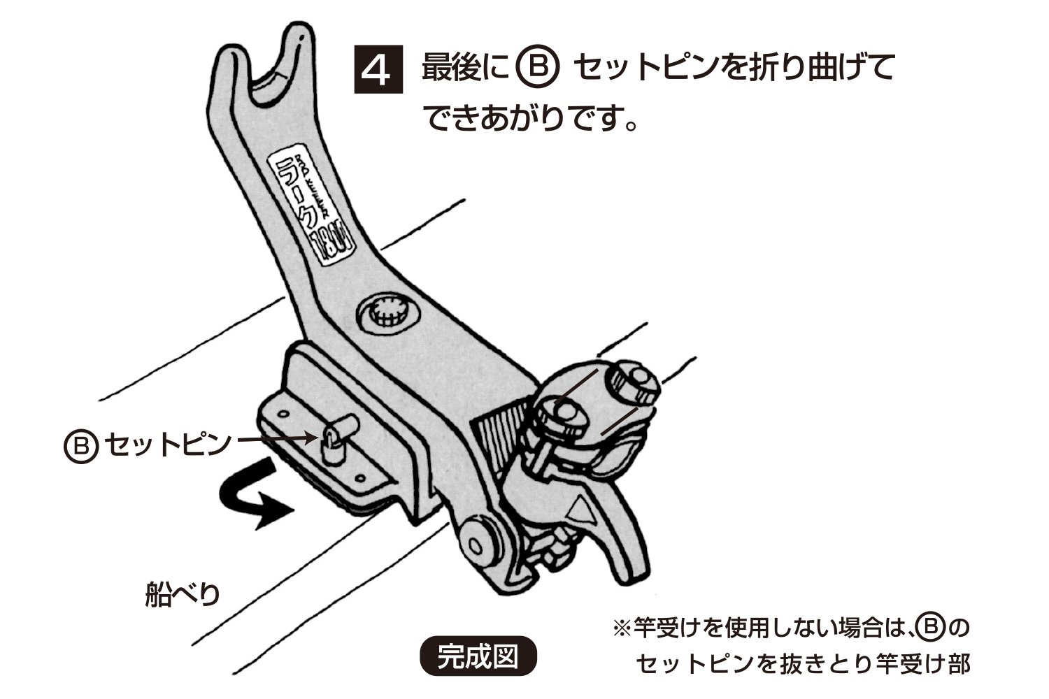 Amazon | 第一精工 竿受け用パーツ ラーク1800・2000用ベースセット 